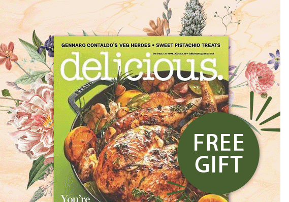 delicious magazine free gift