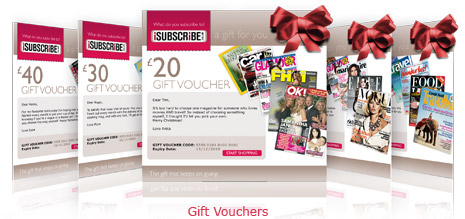 iSUBSCRiBE gift vouchers