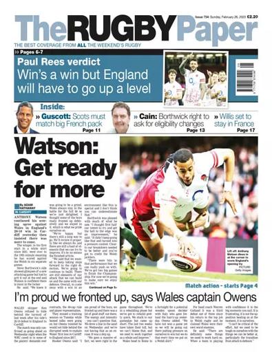 The Rugby Paper Newspaper
