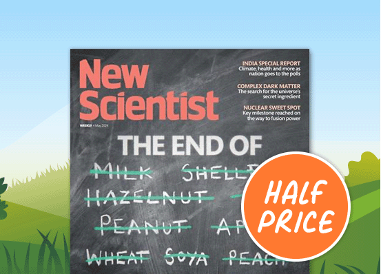 new scientist is now half price 