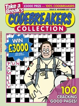 Take A Break's Codebreakers Collection magazine cover