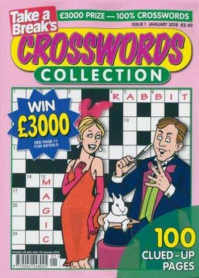 Take A Break's Crosswords Collection magazine cover