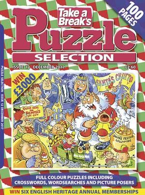 Take A Break's Puzzle Selection magazine cover