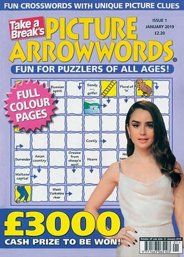 Picture Arrowwords magazine cover