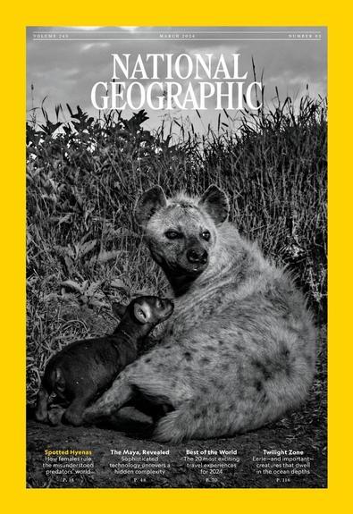 National Geographic Print & Digital magazine cover