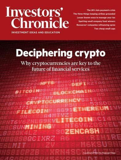 Investors' Chronicle- Print + digital magazine cover