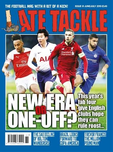 Late Tackle magazine cover