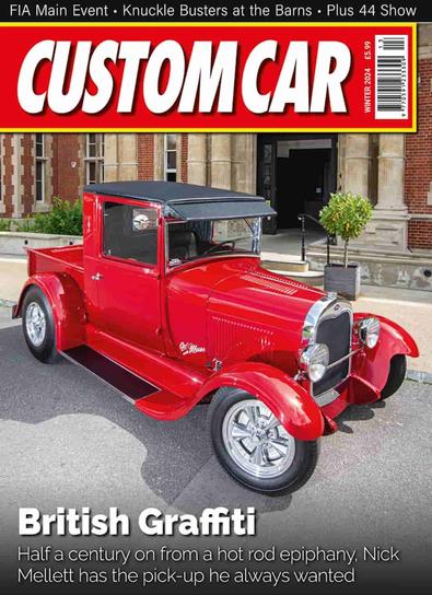 Custom Car magazine cover