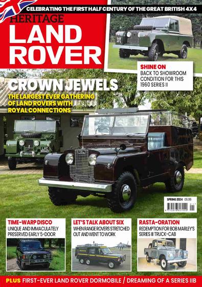 Heritage Land Rover magazine cover