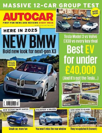 Autocar magazine cover
