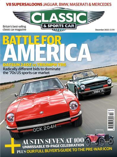 Classic & Sports Car Print & Digital magazine cover
