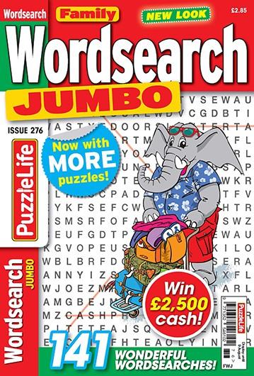 Family Wordsearch Jumbo magazine cover
