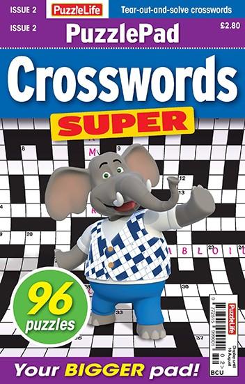 PuzzleLife PuzzlePad Crosswords Super magazine cover