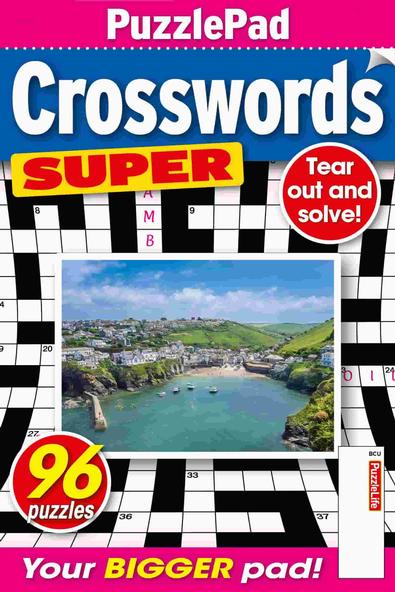 PuzzleLife PuzzlePad Crosswords Super magazine cover