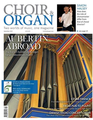 Choir & Organ magazine cover