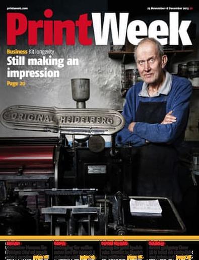 PrintWeek magazine cover