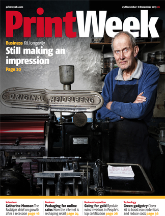 PrintWeek magazine cover