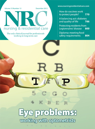 Nursing and Residential Care magazine cover