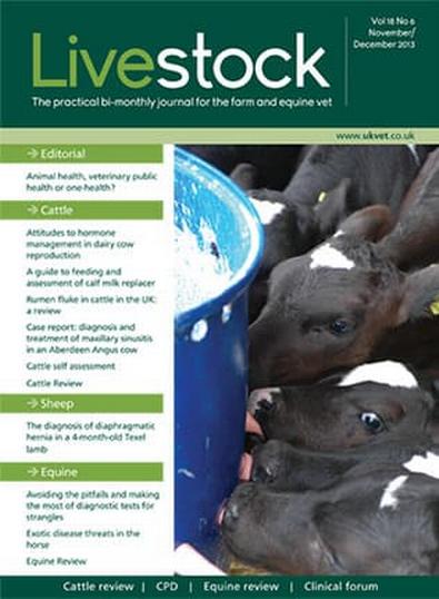 Livestock magazine cover