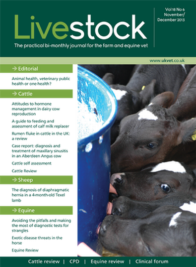 Livestock magazine cover