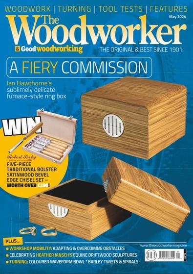 The Woodworker magazine cover