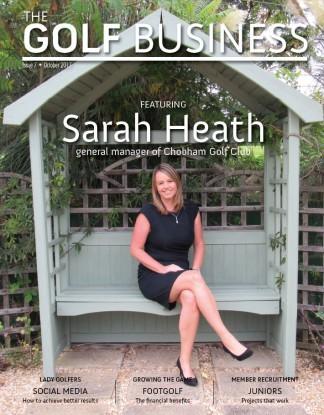 The Golf Business magazine cover