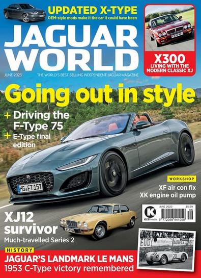 Jaguar World magazine cover