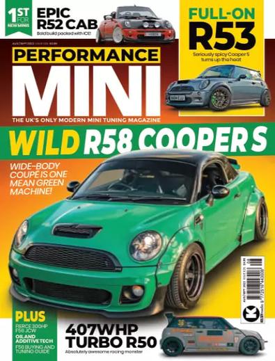 Performance Mini magazine cover