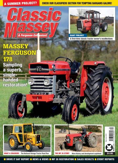 Classic Massey & Ferguson Enthusiast magazine cover