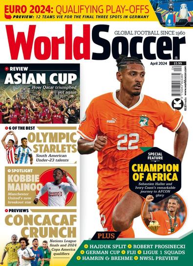 World Soccer magazine cover