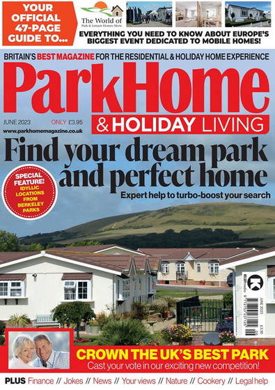 Park Home & Holiday Living magazine cover