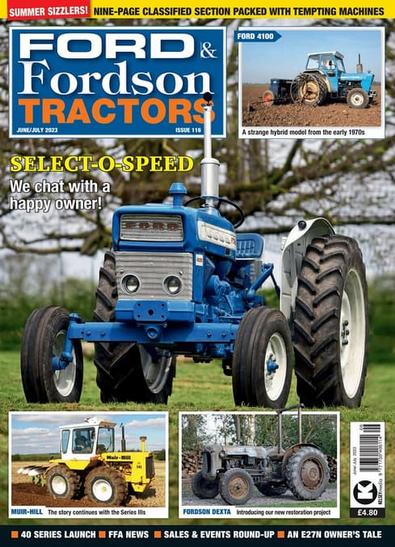 Ford and Fordson Tractors magazine cover