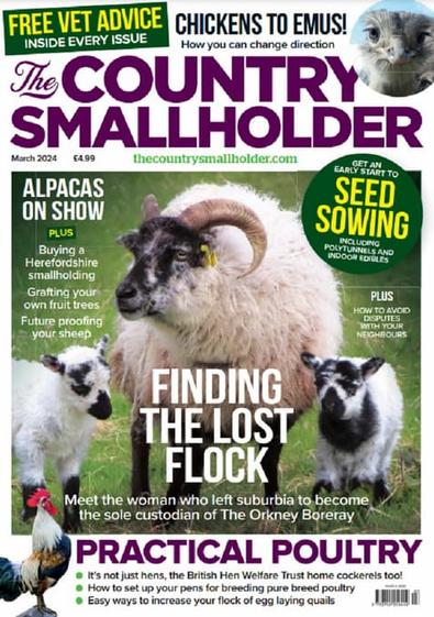 The Country Smallholder magazine cover