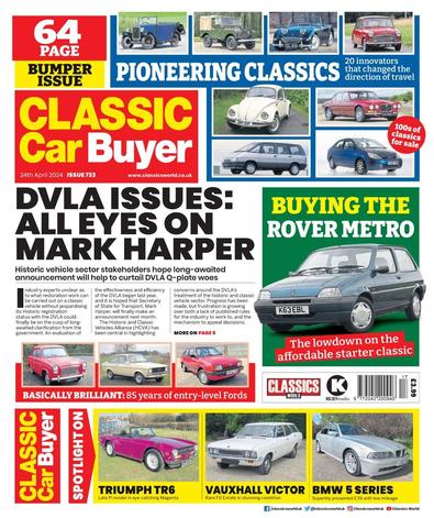 Classic Car Buyer magazine cover