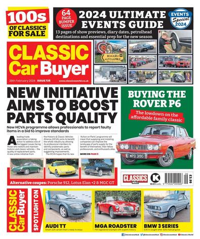 Classic Car Buyer magazine cover