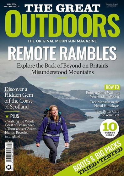 The Great Outdoors magazine cover