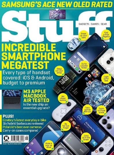 Stuff magazine cover
