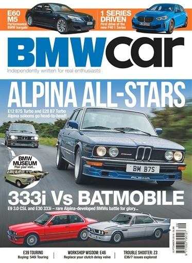 BMW Car magazine cover