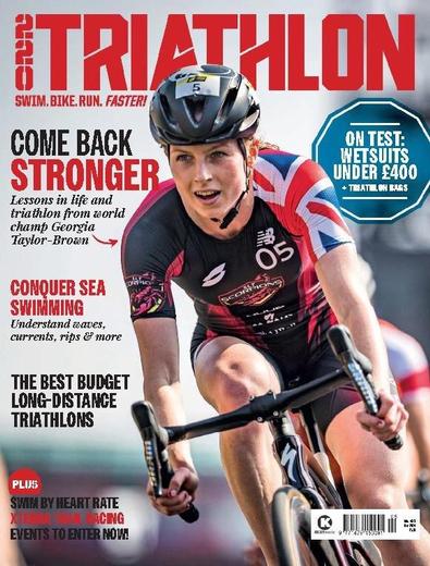 220 Triathlon magazine cover
