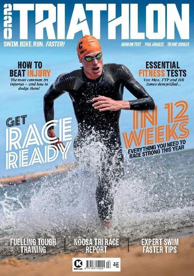 220 Triathlon magazine cover