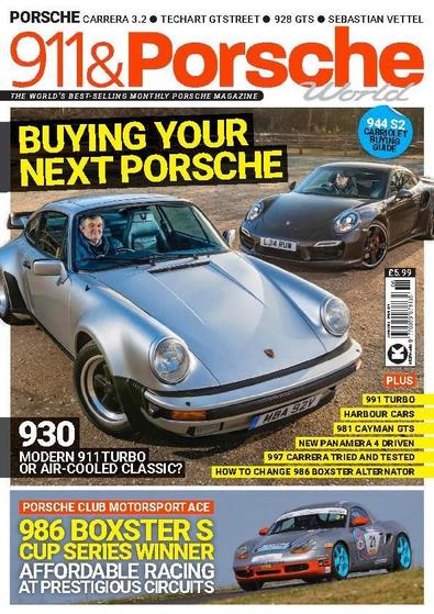 911 and Porsche World magazine cover