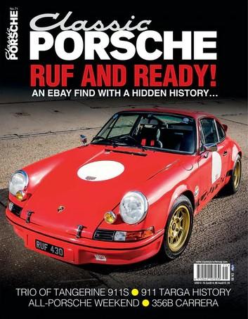 Classic Porsche magazine cover