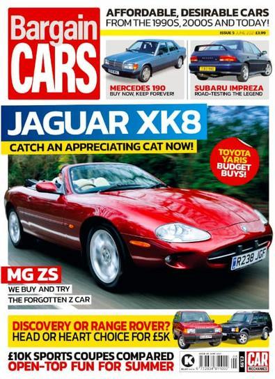 Bargain Cars magazine cover