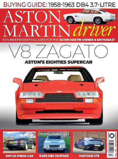 Aston Martin Driver magazine cover