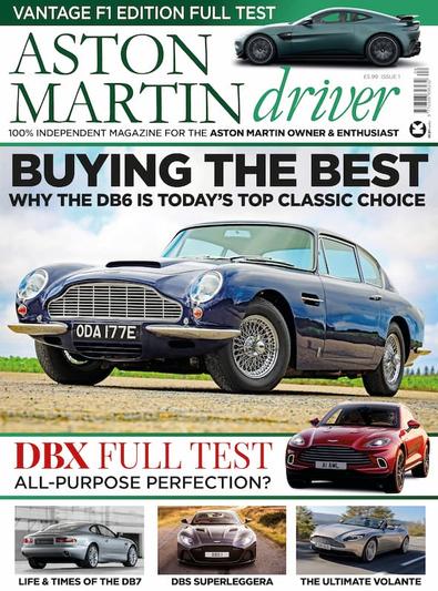 Aston Martin Driver magazine cover