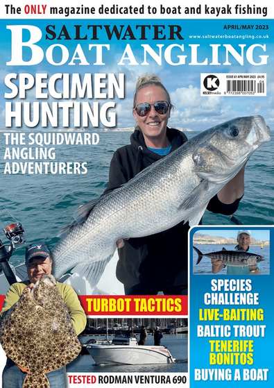 Saltwater Boat Angling magazine cover
