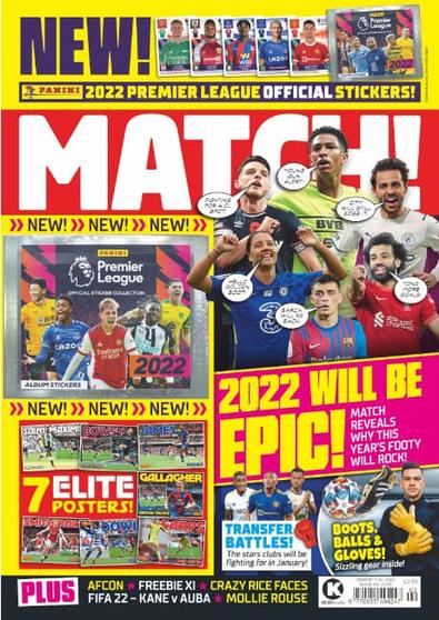 Match magazine cover