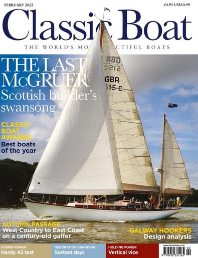 Classic Boat magazine cover