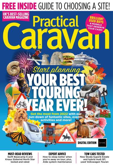 Practical Caravan magazine cover