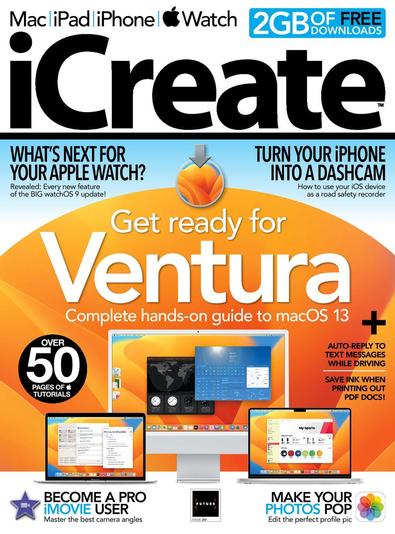 iCreate magazine cover
